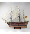 New Ship of the Line Santísima Trinidad. Wooden Model Ship Kit thumbnail