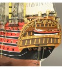 New Ship of the Line Santísima Trinidad. Wooden Model Ship Kit thumbnail