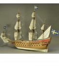 1:65 Swedish Warship Vasa, Wooden Model Ship Kit thumbnail