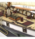 1:60. American Schooner Harvey Wooden Model Ship Kit thumbnail