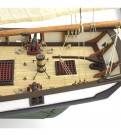 1:60. American Schooner Harvey Wooden Model Ship Kit thumbnail