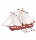 1/50 SANTISIMA TRINIDAD CAPTAIN LONGBOAT thumbnail