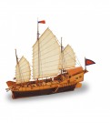 1/60 RED DRAGON CHINESE JUNK thumbnail