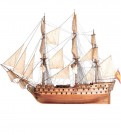 1:90 Vessel in Line San Juan Nepomuceno, Wooden Model Ship Kit thumbnail