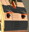 New Cross-Section of HMS Victory. 1:72 Wooden Model Ship Kit thumbnail