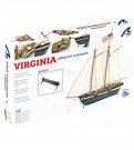 1/40 VIRGINIA AMERICAN SCHOONER 2022 with stand thumbnail