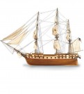 1/85 US FRIGATE  USS CONSTELLATION 1798, Wooden Model Ship Kit thumbnail