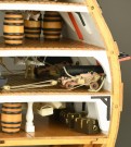 New Cross-Section of HMS Victory. 1:72 Wooden Model Ship Kit thumbnail