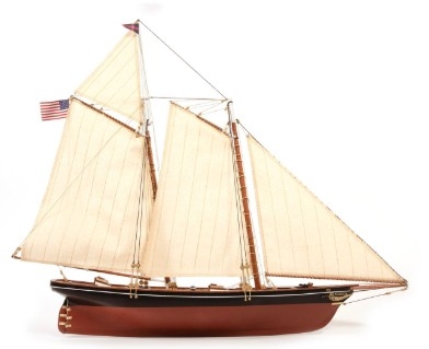 12014 - AMERICA America's Cup yacht 1:75