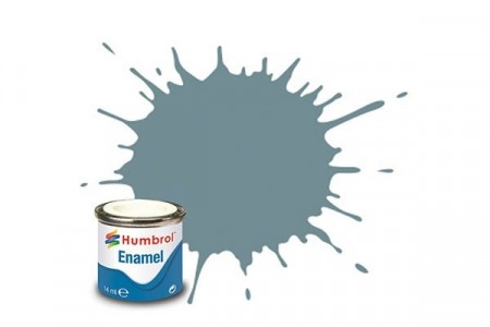 Paint enamel matt 14 ml steel grey