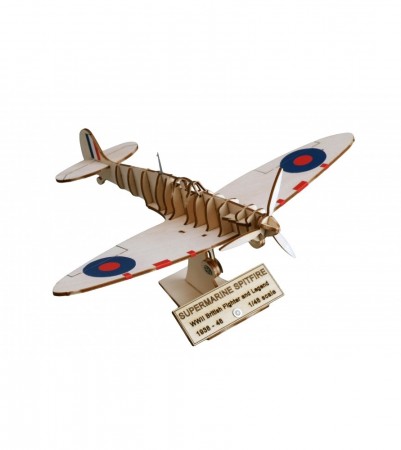 Wooden Model Fighter: Supermarine Spitfire. Battle of England 1/48
