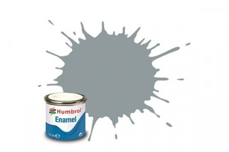 Paint enamel satin 14 ml us gull grey