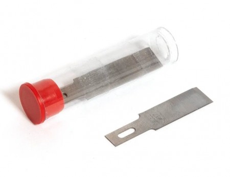 EX20018 5-pack of straight #18 blades for craft knife