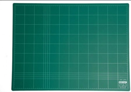 A3 Cuttingmat Skjæreplate 45x30cm 3mm grøn