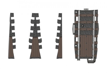 Gauge H0 - Article No. 74871 Expansion Set for the 74861 or 74862 Turntable