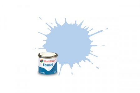 Paint enamel matt 14 ml pastel blue