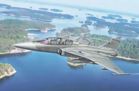 ITALERI 1:72 JAS-39D Gripen twin seater