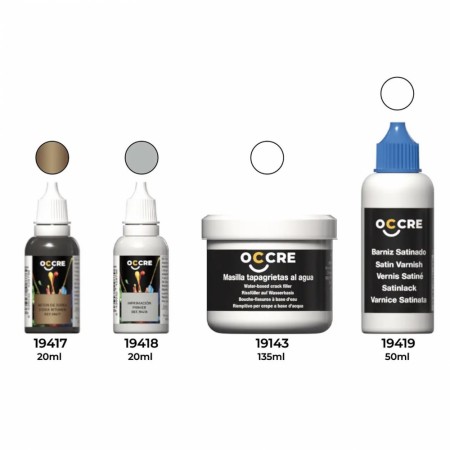 90549 - MIBB pack / Pack Masilla, Imprimacion, Betún, Barniz