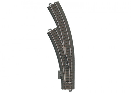 Gauge H0 - Article No. 24671 Left Curved Turnout