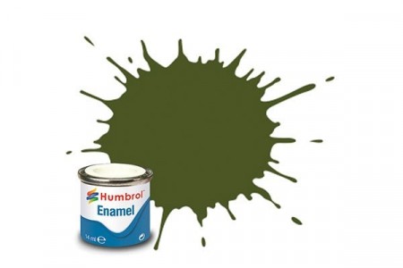 Paint enamel matt 14 ml Foliage green