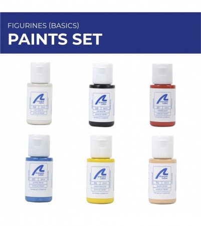 BASIC FIGURINES PAINTS SET (6 x 20 ml)