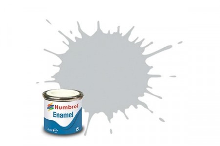 Paint enamel matt 14 ml light grey
