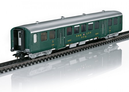 Märklin - Lightweight Steel Car Set SBB