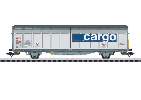 Gauge H0 - Article No. 48015 Type Hbbillns Sliding Wall Boxcar