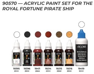90570 ROYAL FORTUNE paints pack