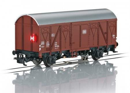 Märklin - Boxcar  w/marker lantern DB