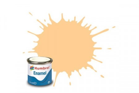 Paint enamel matt 14 ml radome tan